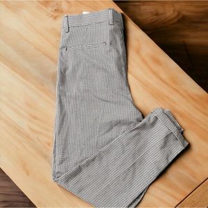 Zara Men Carrot Cropped Shepherd’s Check Pattern // size 30
